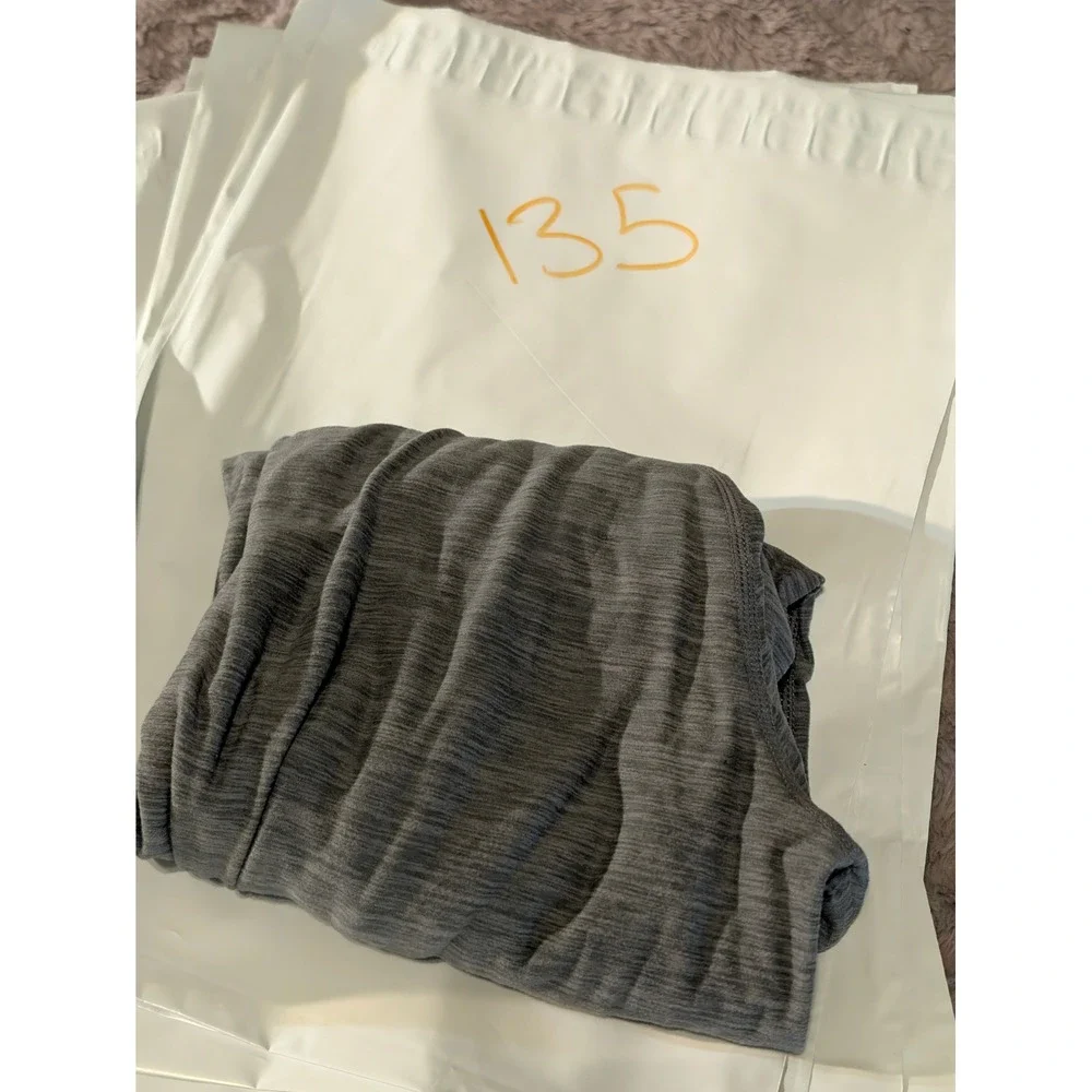 Russell Boys Dri-Power 360 Gray Long Sleeve Active Shirt Large 10-12 RU77192C